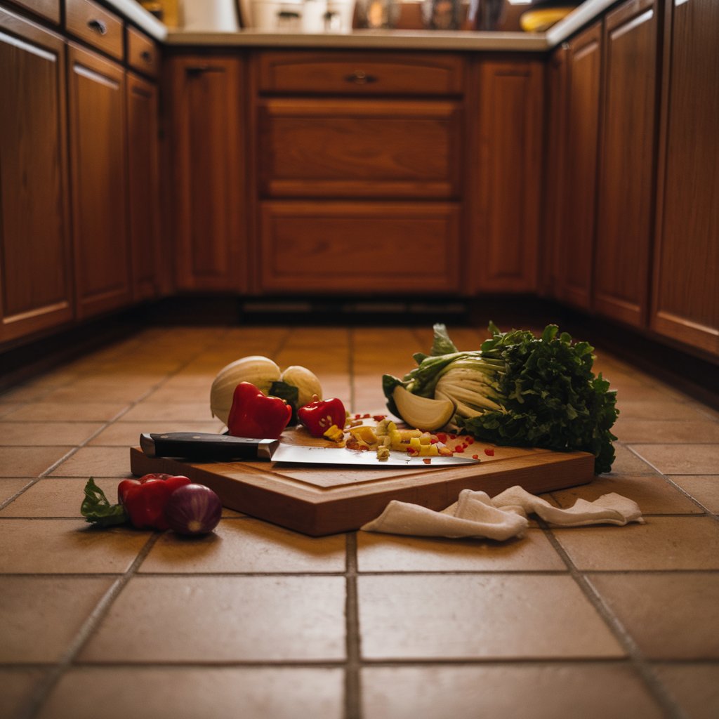 Exploring Minimalism in Against the Kitchen Floor